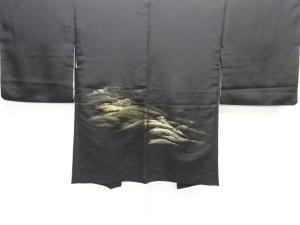 荒波模様織出し絵羽織